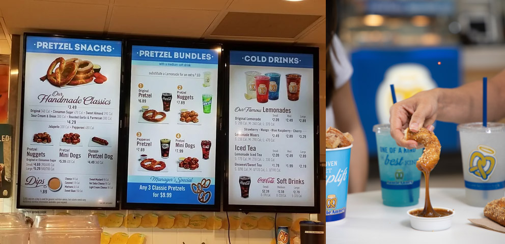 Auntie Anne's atlanta airport menu