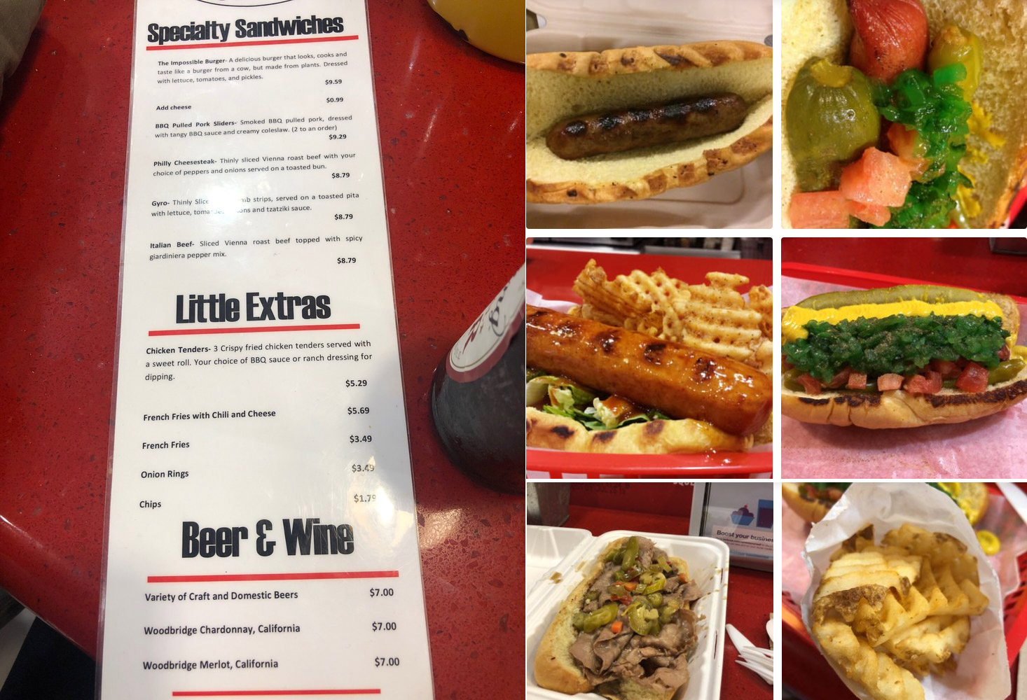 Links Grill atlanta airport menu