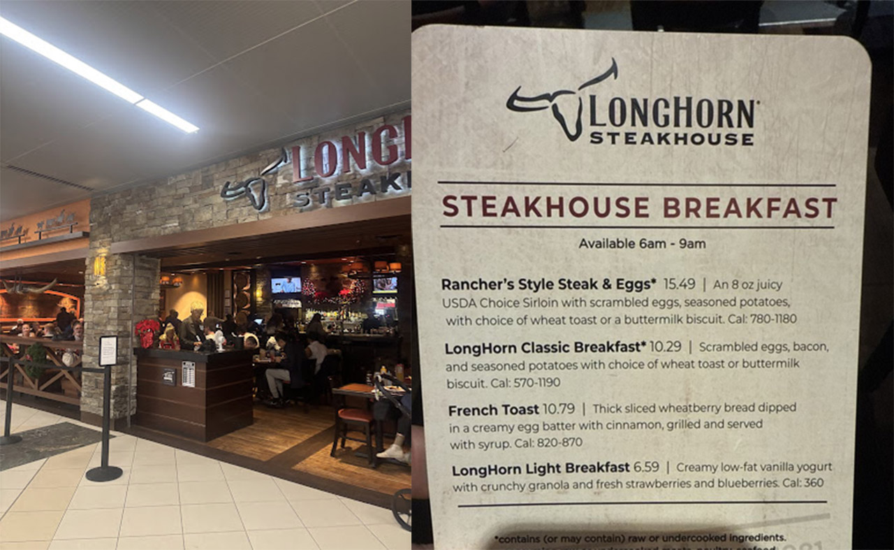 Longhorn Steakhouse atlanta airport