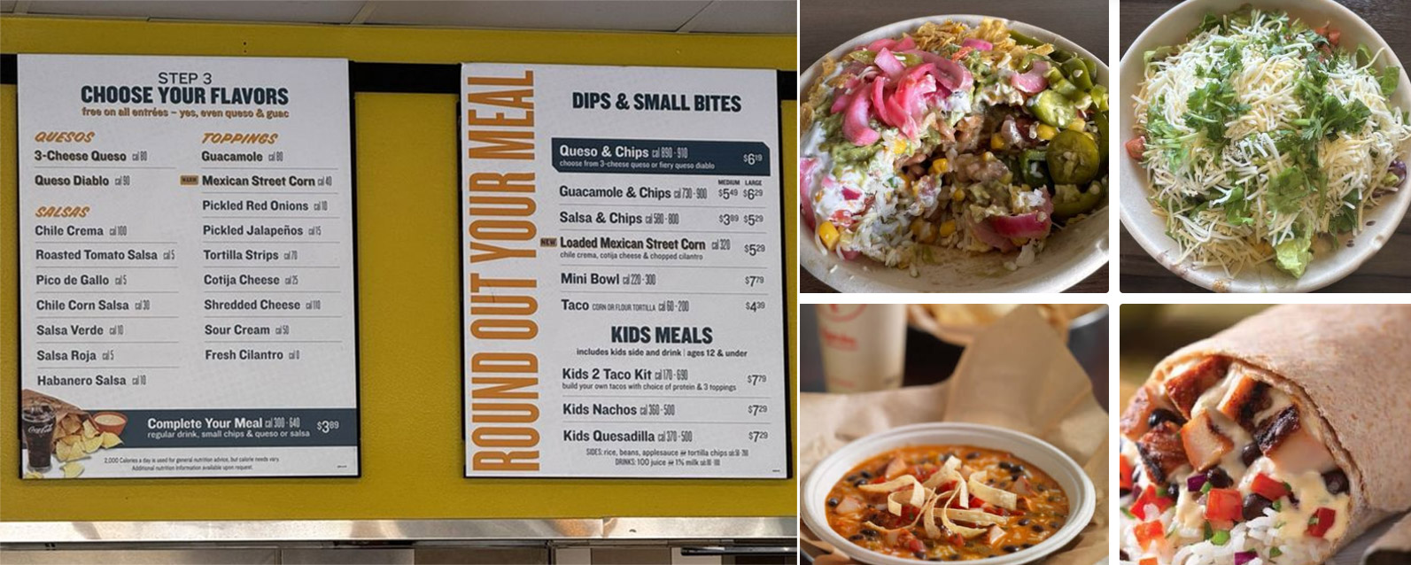 Qdoba atlanta airport menu