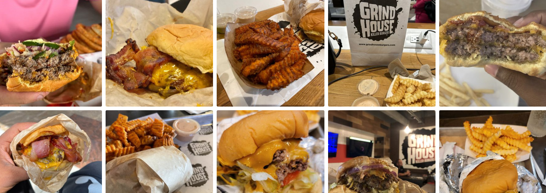 Grindhouse Burgers Atlanta Airport food