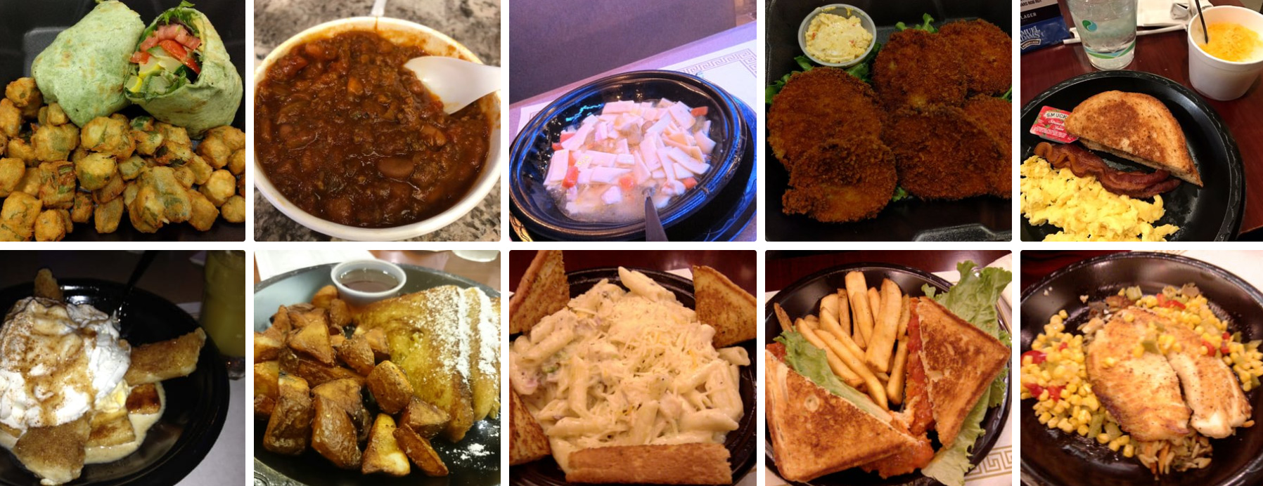 Sojourner's Cafe food menu