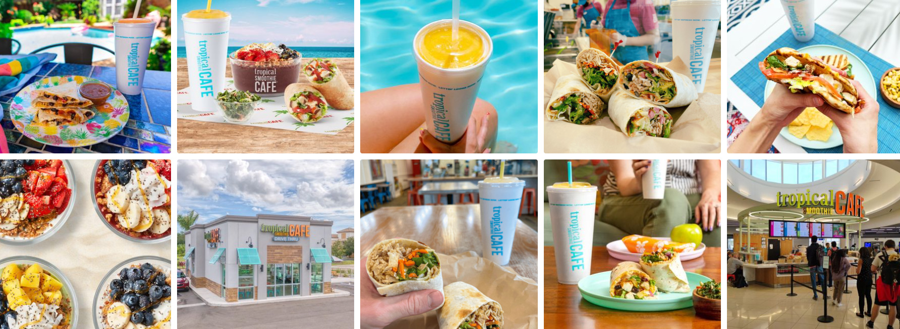 Tropical Smoothie Cafe food