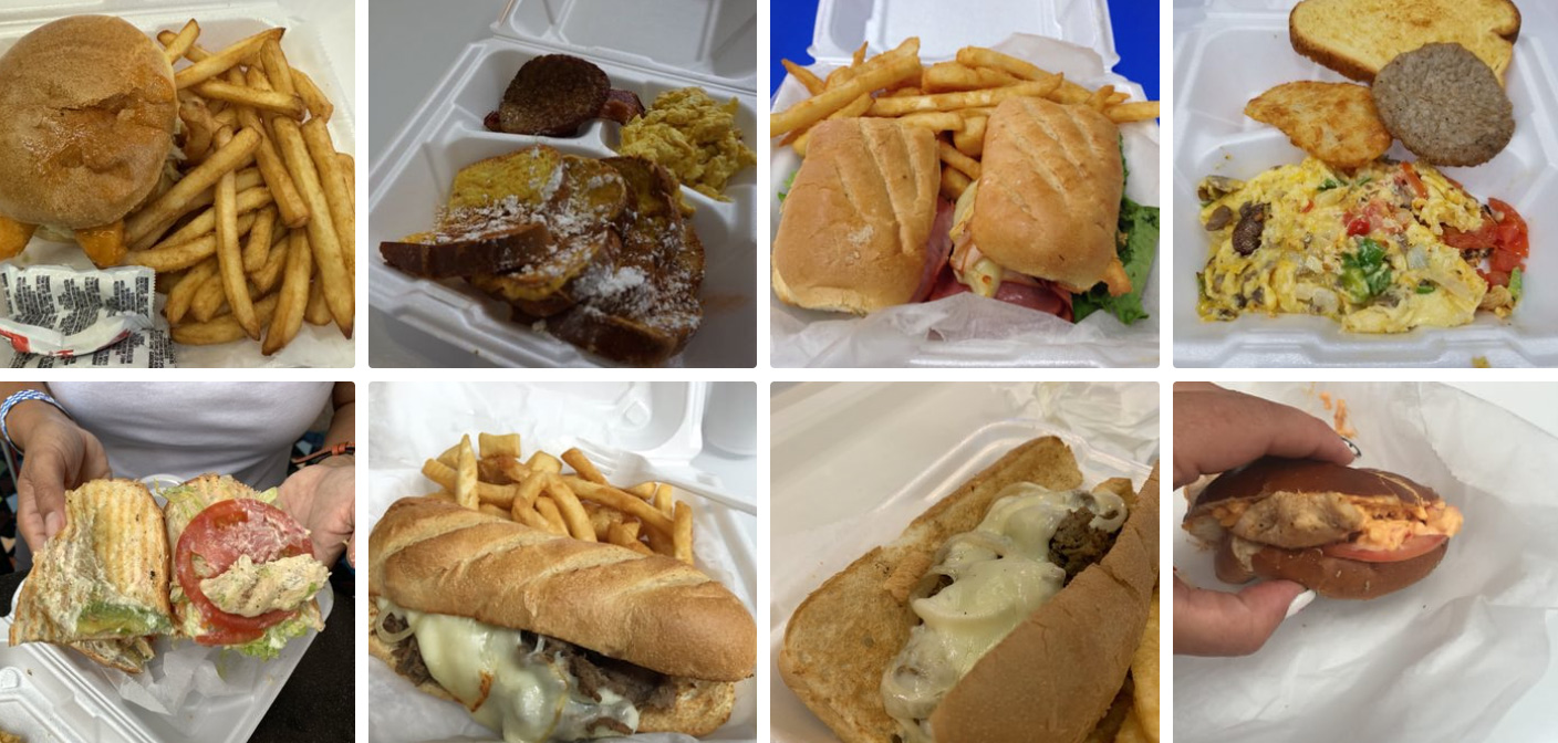 T.J.'s Sandwiches food